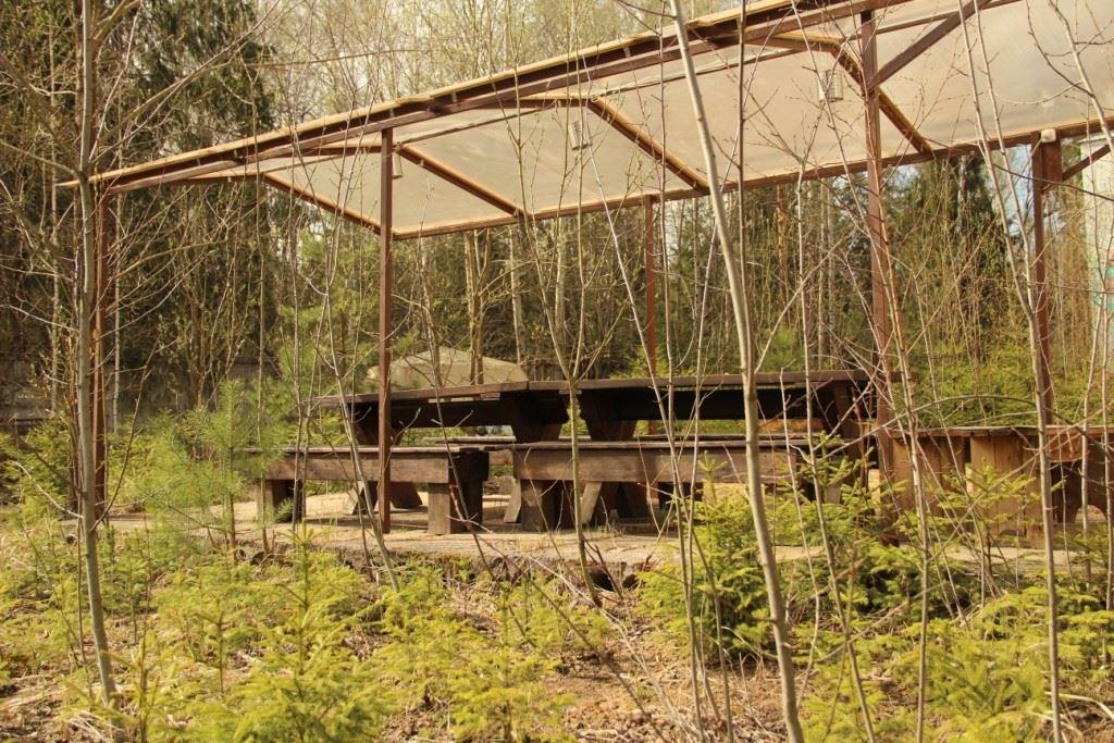 Аренда навеса с оборудованием для мангала в клубе «Блиндаж»