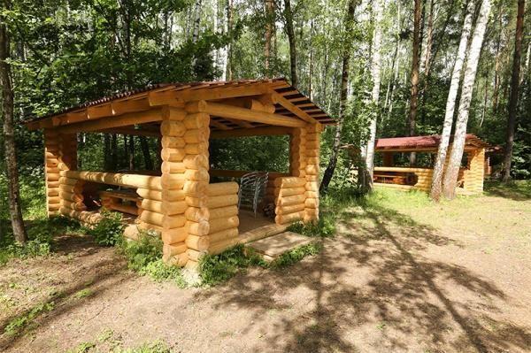Деревянные беседки на 15 человек в аренду