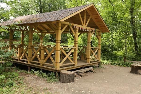 Просторная беседка на 25 человек в парке Лосиный Остров, фото 5