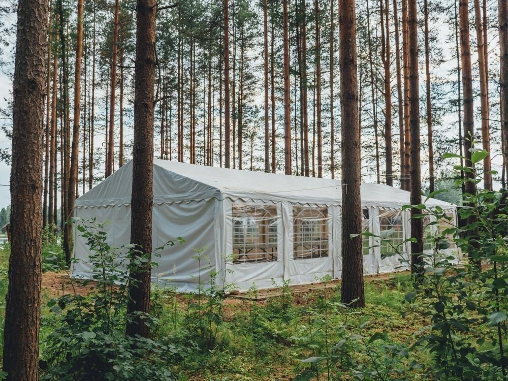 Шатер на 60 человек, площадью 72 кв.м для мероприятий, фото 3