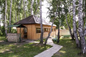 Летняя беседка с мангалом