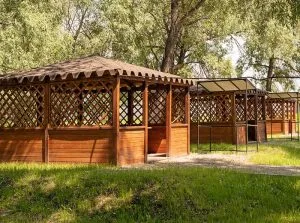 Беседка на берегу Оби (до 10 чел)