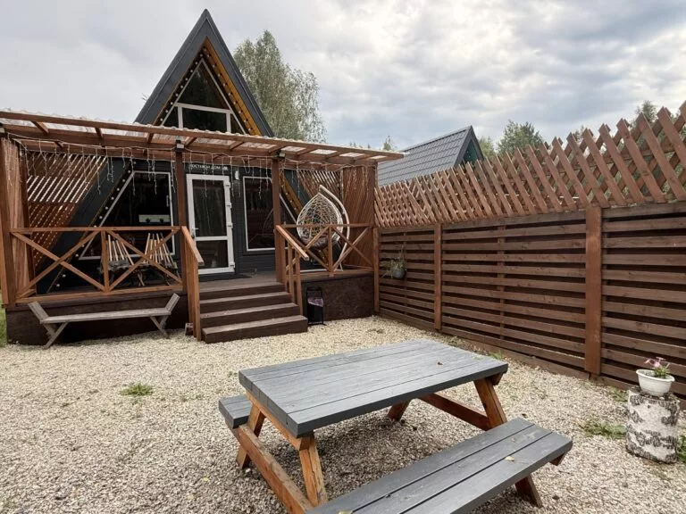 A-frame Yellow с террасой в Лесогорье