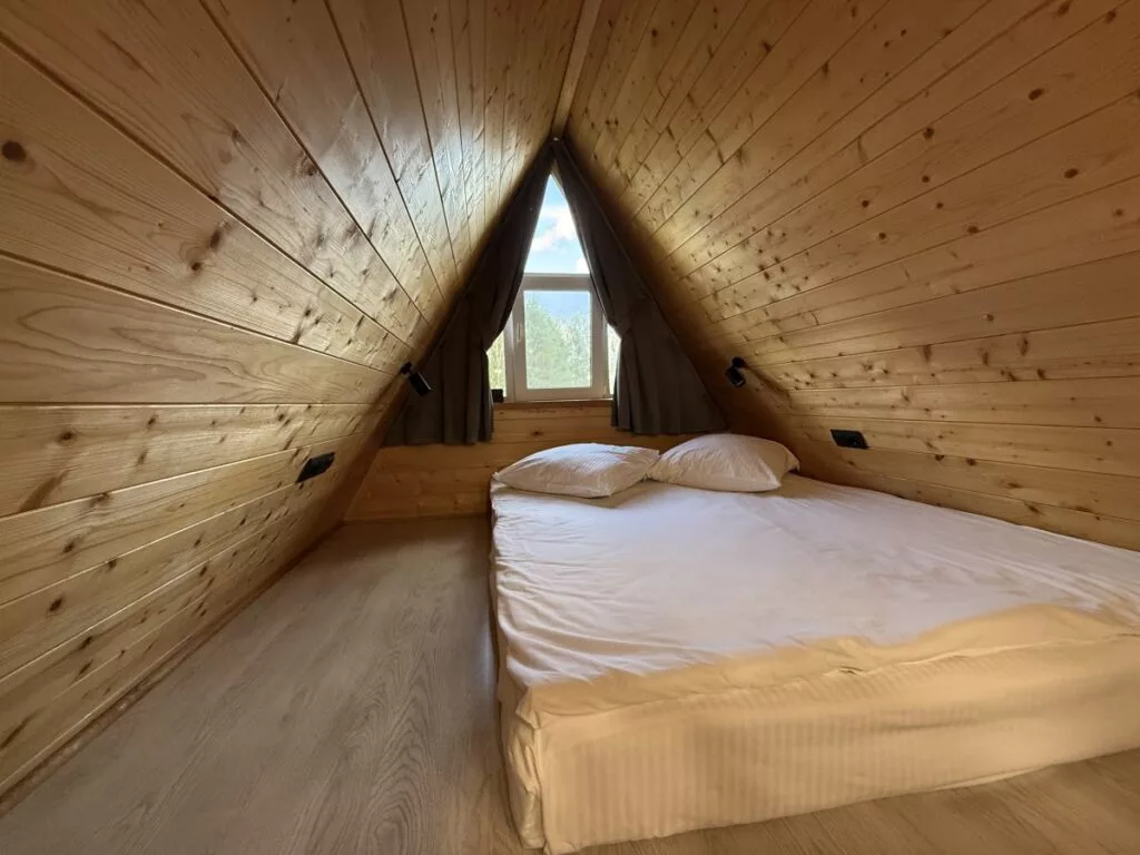 A-frame Red для семейного отдыха в Лесогорье (фото 3)