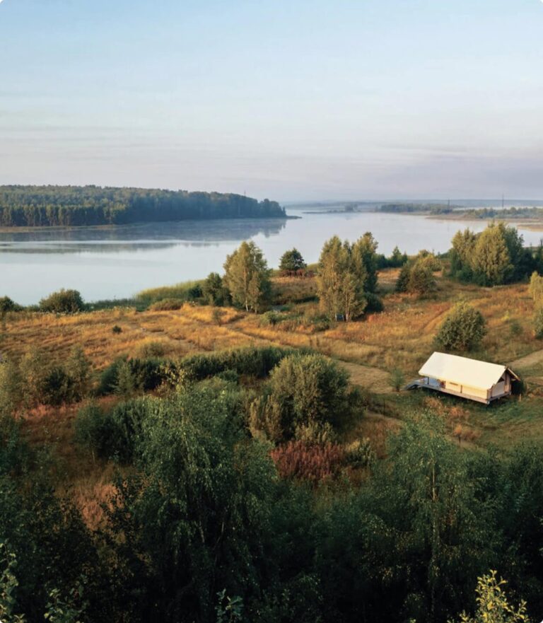 Глэмпинг «Горе-Море» на реке Юг