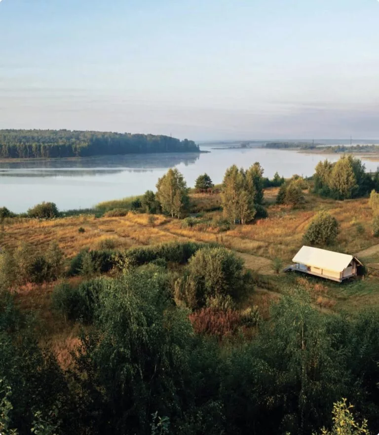 Глэмпинг «Горе-Море» на реке Юг