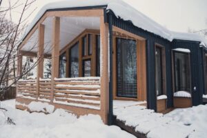 Дом в квартале «Лес» 76 м² с двумя спальнями до 4 гостей
