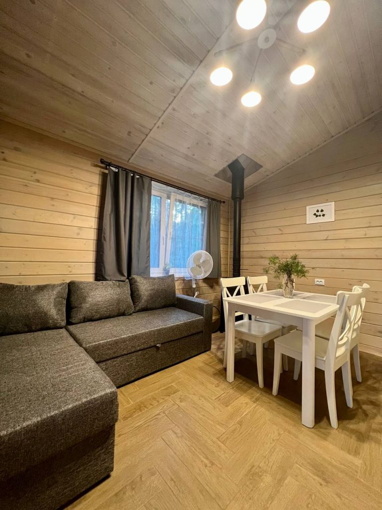 Дом «Scandic» с двумя спальнями и дровяным камином на 5 гостей - The Lagom Лосево (фото 6)
