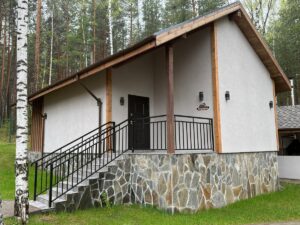 Дом «Петрогром» 50 м² со спальней и чаном до 4 гостей