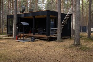 Космодом «Скайхаус» с телескопом на крыше до 4 гостей