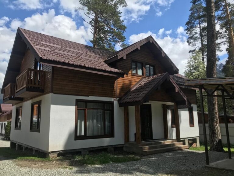 Шале №1 200 м² с семейным номером и беседкой до 10 гостей