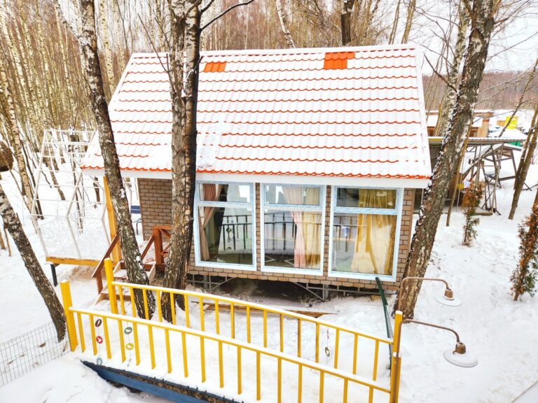 Стеклянный дом лесной феи 45 м² до 6 гостей