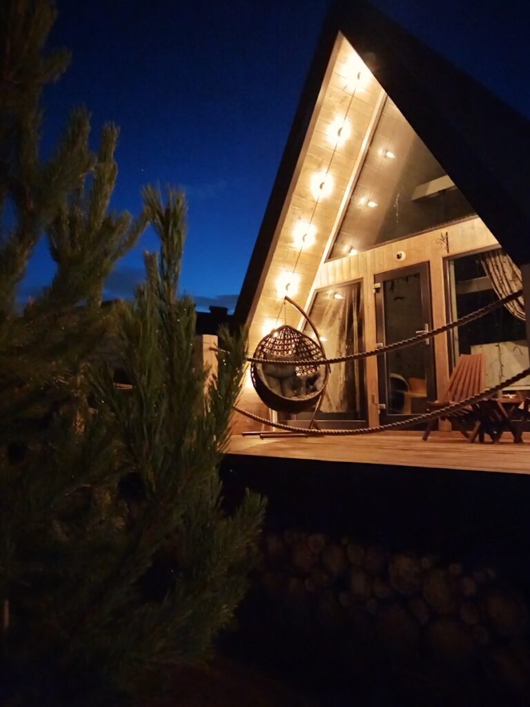 A-frame «Семейный» 60 м² с чаном до 6 гостей
