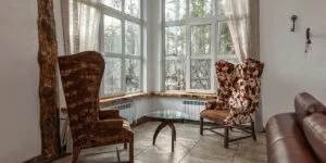 Тёплая беседка «Шале» с кухней и двориком до 30 человек