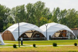 Большой шатёр 24 на 12 м для свадьбы и банкета до 100 гостей