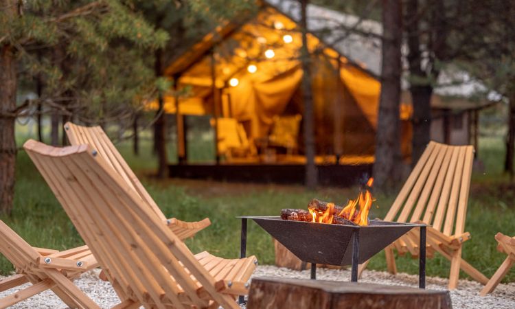 Глэмпинг Alpen Camp у Рачейских Альп