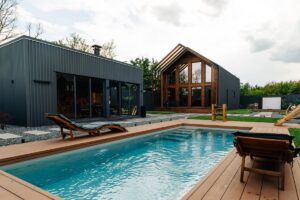 Friendly-house 90 м² со своим подогреваемым бассейном до 6 гостей