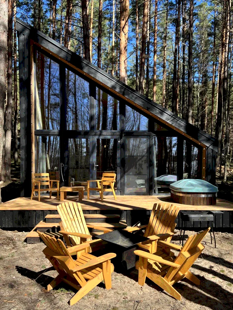 Дом «Амбар» с видом на реку и камином на 5 гостей - The Lagom Лосево (фото 2)