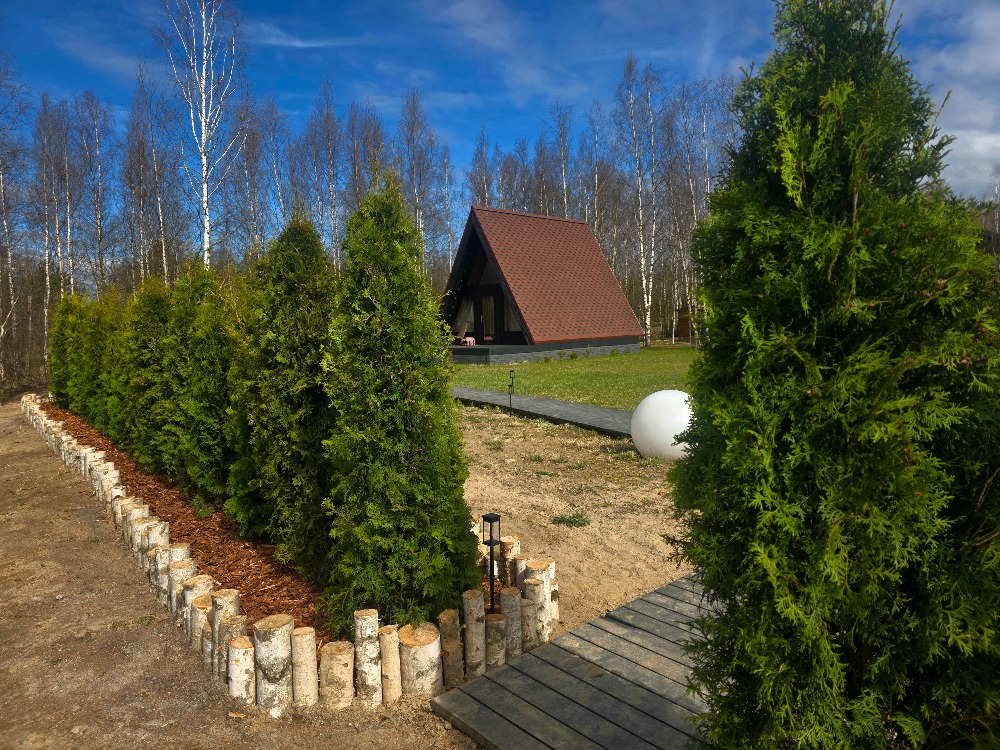 Дом-шалаш «Домик №1» с террасой и тёплыми полами на 4 гостей - A-frame Village (фото 7)
