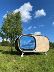 Космо Капсула с панорамным окном для двоих