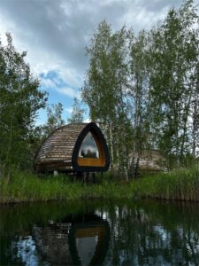 Лунный модуль 18 м² у воды до 3 гостей