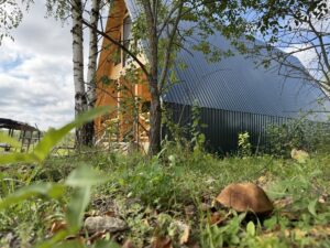 Барнхаус «КосмоБарн» 100 м² с тремя спальнями до 8 гостей