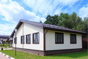 Большой тёплый домик-беседка 65 м² для банкета до 60 гостей