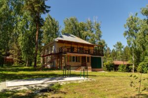 Двухэтажный коттедж «Аквилон» с бильярдом до 21 гостя