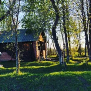 Средняя беседка с мангалом до 20 человек