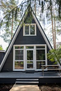 A-frame коттедж «Пикник 2.0» с тремя спальнями на 6 гостей