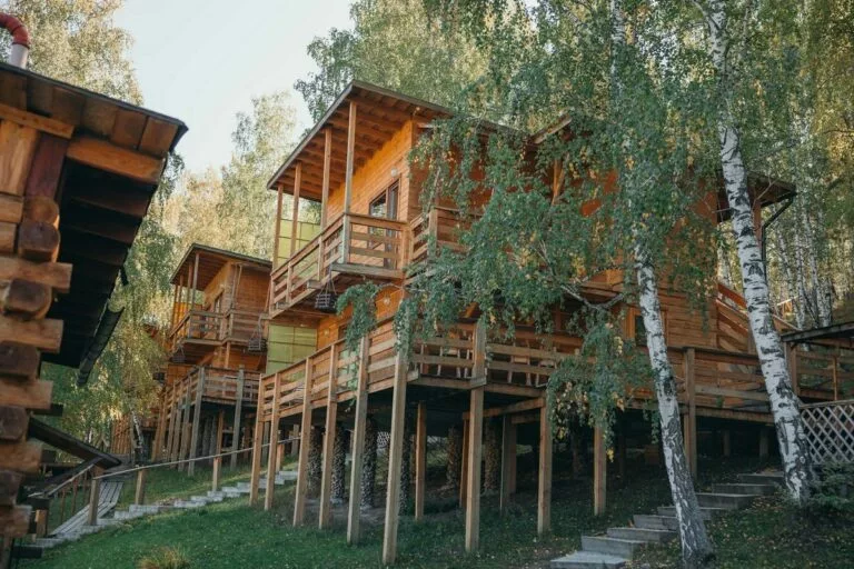 Коттедж №9 с камином и верандой до 20 человек