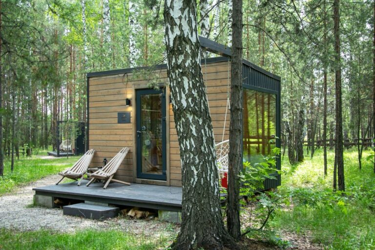 Компактный домик TÄLLY или MÖKKI 12,5 м² на двоих