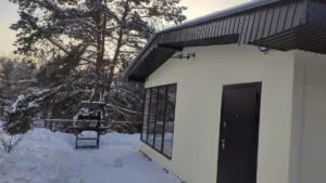 Тёплая беседка №22 с панорамными окнами до 25 человек