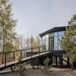 «Круглый дом» со стеклом на 360 градусов до 8 гостей: круглый дом на склоне