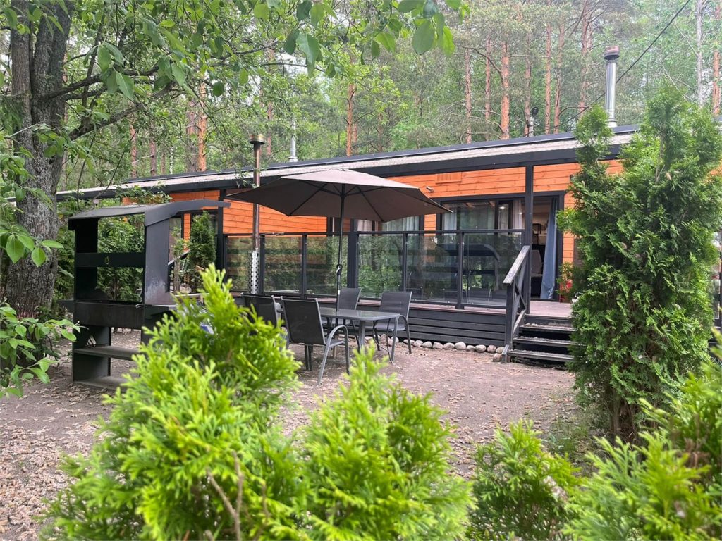 Super Лодж с баней на дровах и приватной зоной на 4 гостей - Загородный клуб «Пасторское озеро»
