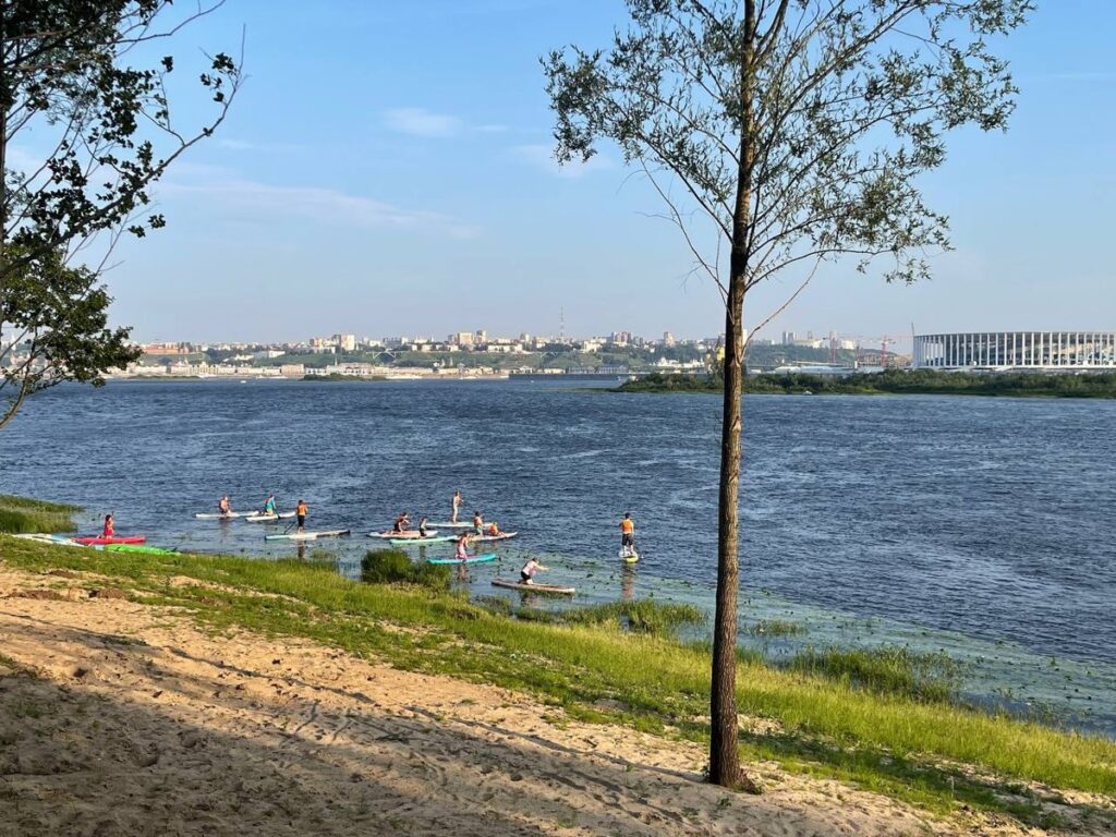 Парк активного отдыха «Терраса Нижний» у Борского моста