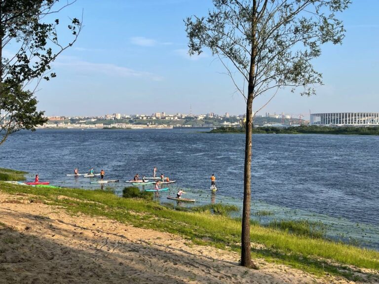 Парк активного отдыха «Терраса Нижний» у Борского моста