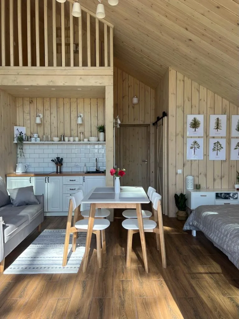 Дом «Амбар» с видом на реку и камином на 5 гостей - The Lagom Лосево (фото 3)