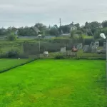 Action Park в Коломне, общий вид: поле и холмы вокруг