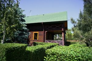 Дом №9 «Ромашковый» с двумя террасами до 9 гостей