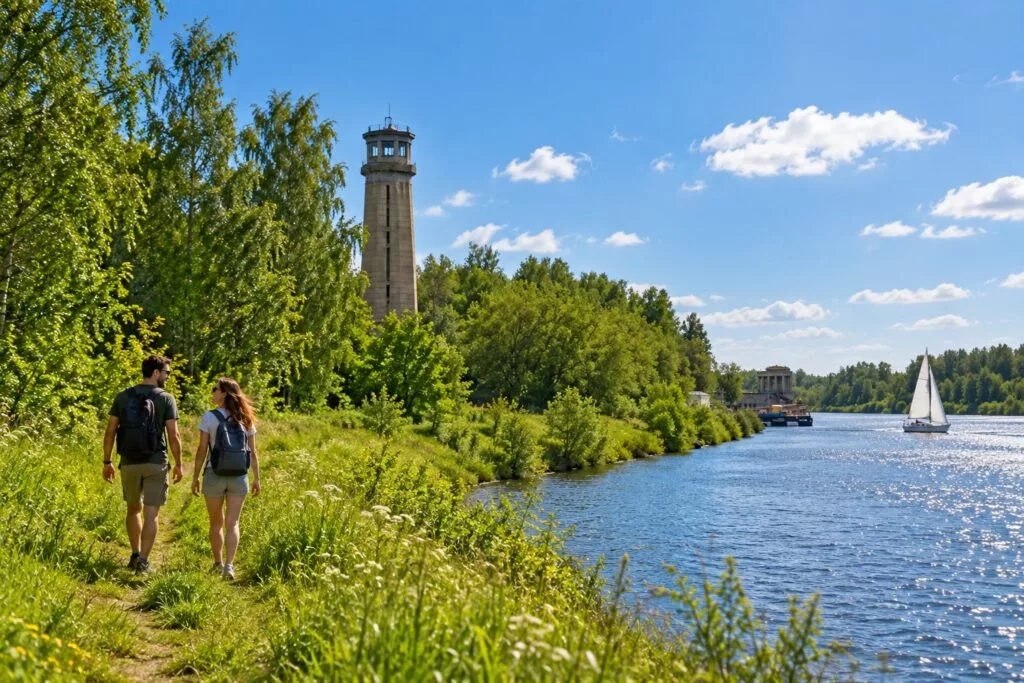 Иваньковское водохранилище (Московское море): отдых у Дубны, глэмпинги и рыбалка