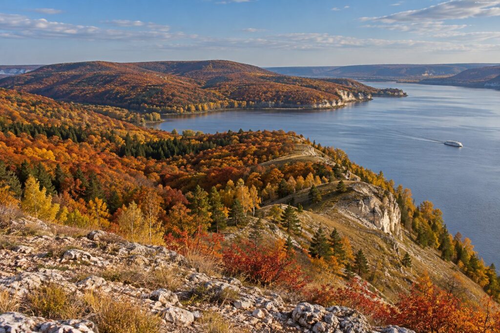 Жигулёвские горы и Самарская Лука: гора Стрельная, Молодецкий курган, Ширяево и Каменная Чаша