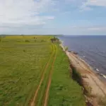 Парк-отель Ильмера на берегу Ильменя, общий вид: высокий берег Ильменя