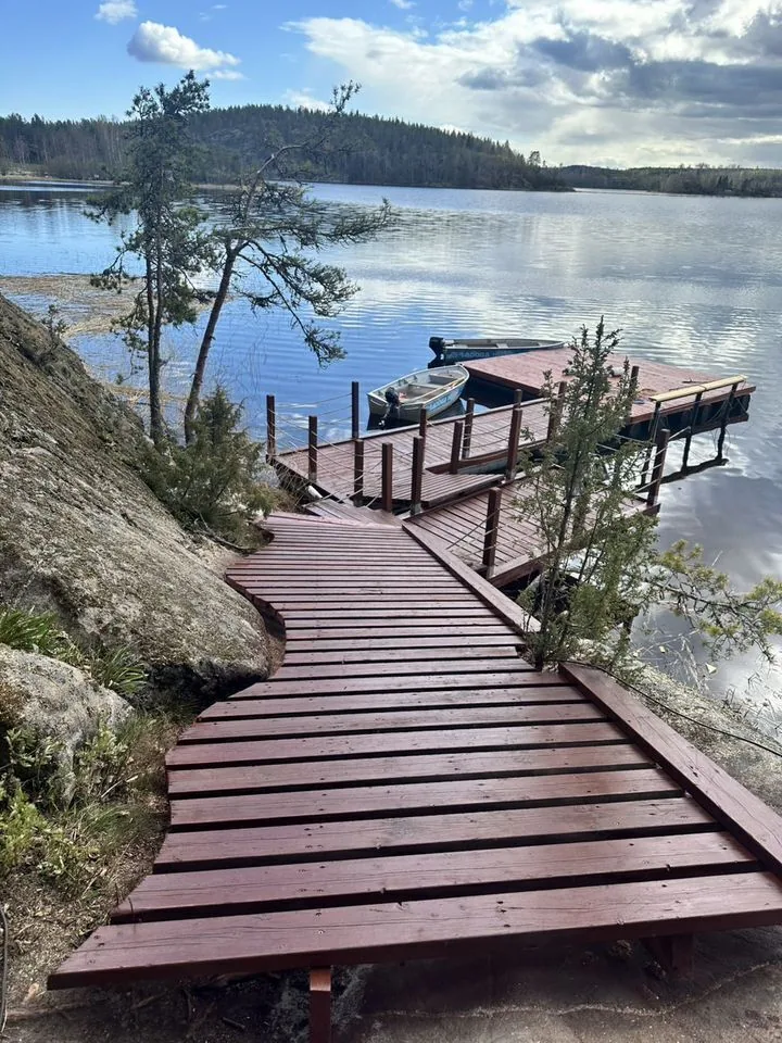Хутор Ladoga Helmi на берегу Ладоги