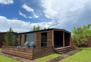 Дом «NS house» с террасой, сауной и бассейном до 4 гостей