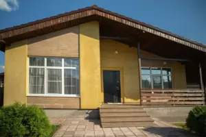 Коттедж «Лесная сказка» 96 м² с джакузи под открытым небом до 6 гостей