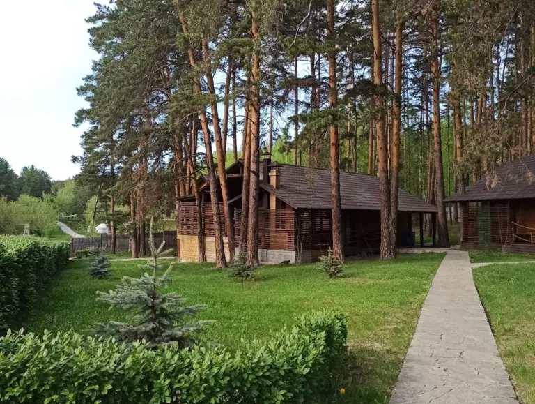 Коттедж с сауной на дровах и своим бассейном до 6 гостей