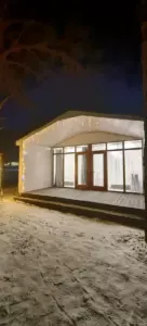 Барнхаус на 50 м² у Столбов до 4 гостей (три одинаковых дома)
