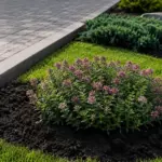 Парк-отель Ruza Forest в Нестерово, общий вид: клумбы на территории