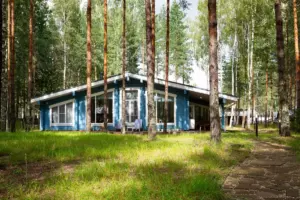 Шале 110 м² с банным чаном и закрытым двором до 6 гостей